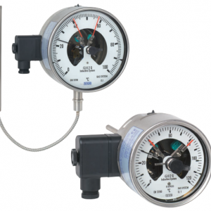 Termómetro de Dilatación de Gas con Contactos Eléctricos WIKA Modelo 73