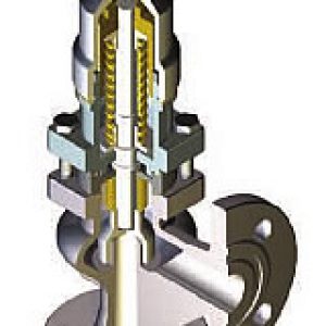 Válvula de seguridad para refrigeración industrial/ T23V.FA
