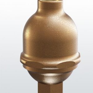 Válvula de flotador hecha de bronce de cañón con flotador de cobre Tipo 620