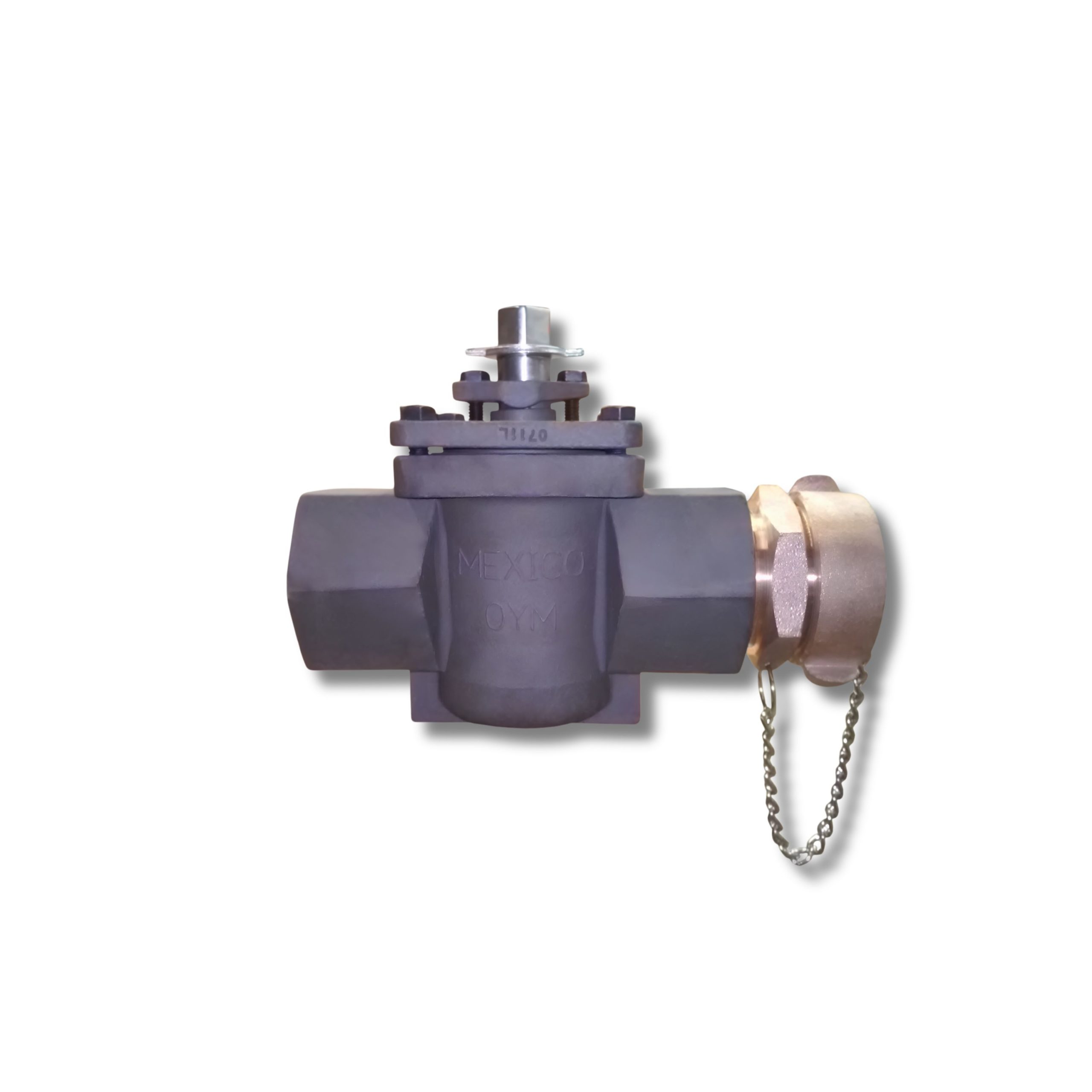MACHO ROSCADA 2 1/2" CON CONECTOR